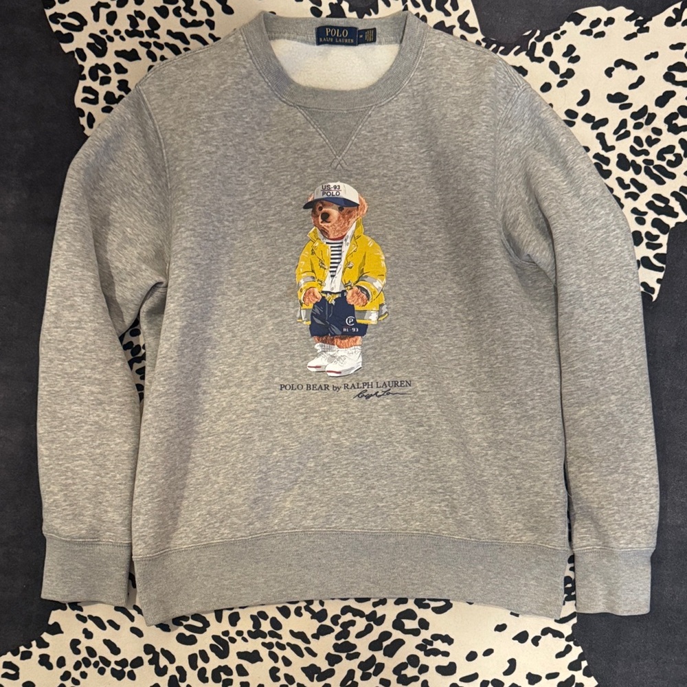 Polo Ralph lauren Like New polo bear sweatshirt